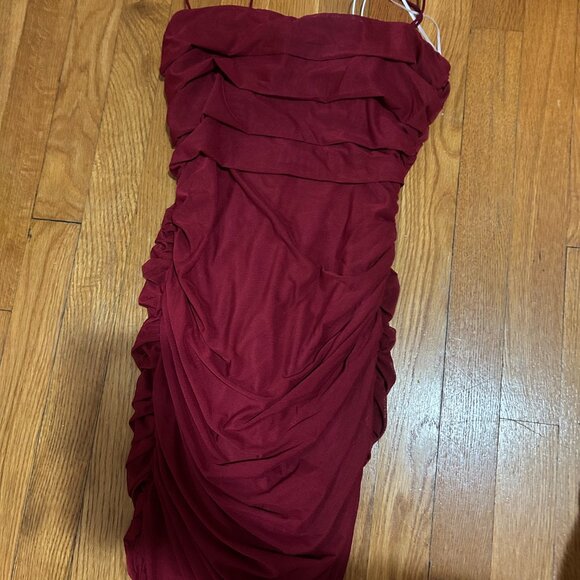 Princess Polly Tara Mini Dress Red - Picture 3 of 3